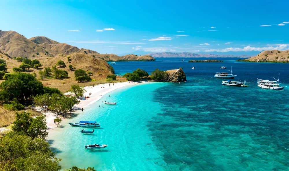 The waters of the Komodo National Park have some of the top diving spots in the world.
