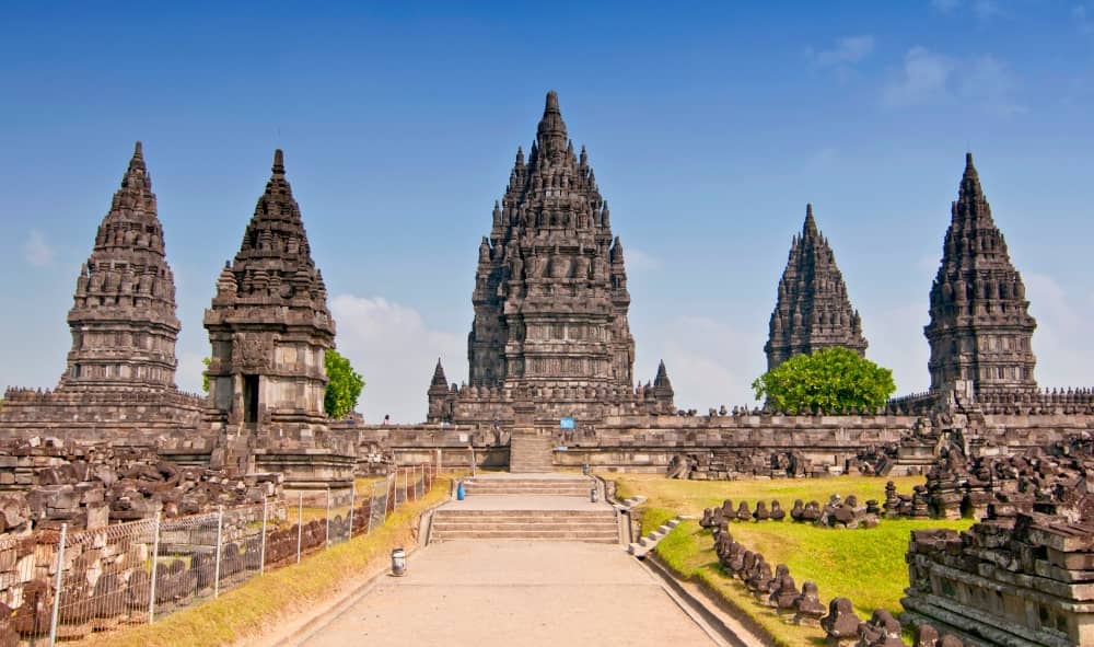 Prambanan Temple is impressive in scale and completely enchanting in its features.