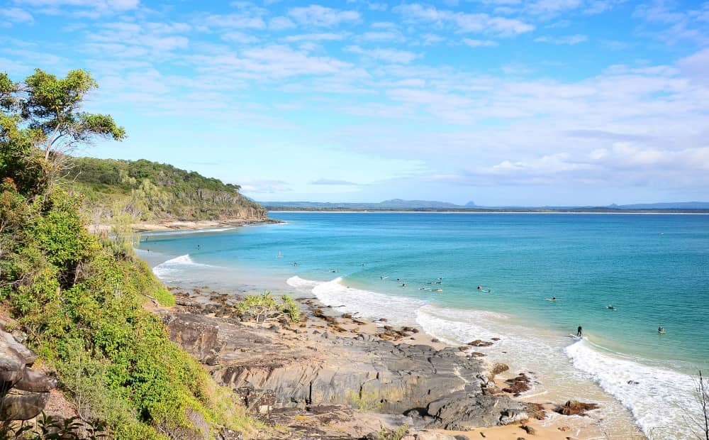 Noosa has some of the best surfing points in Australia.